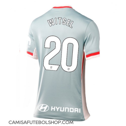 Camisa de time de futebol Atletico Madrid Axel Witsel #20 Replicas 2º Equipamento Feminina 2024-25 Manga Curta